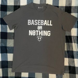 Under Armour baseball nothing T-shirt